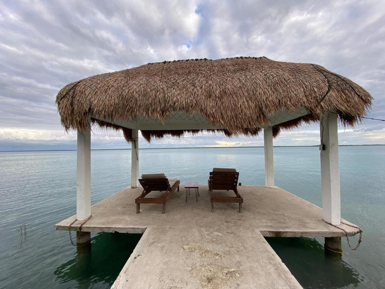 Casa Pescador Bacalar Villa Eksteriør billede